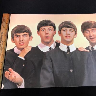 The Beatles Post Art 11 x 14 inch Print Set of 6 Images