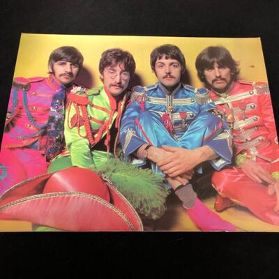 The Beatles Post Art 11 x 14 inch Print Set of 6 Images