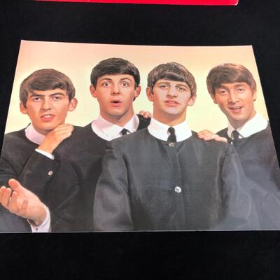 The Beatles Post Art 11 x 14 inch Print Set of 6 Images