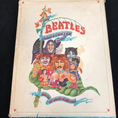 The Beatles Illustrated Lyrics Book Seymour Lawrence Delacorte Press