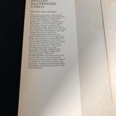 The Beatles Illustrated Lyrics Book Seymour Lawrence Delacorte Press