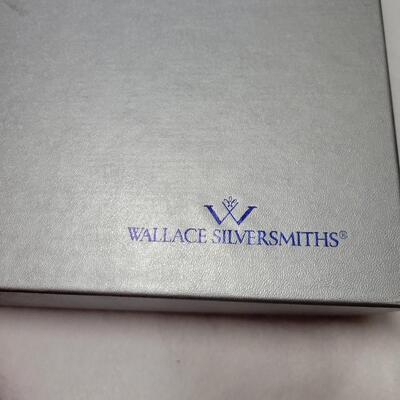 Wallace Silversmiths 3-Piece Set with Sterling Silver Hand Mirror