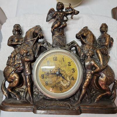 Antique Clock & Clock Case