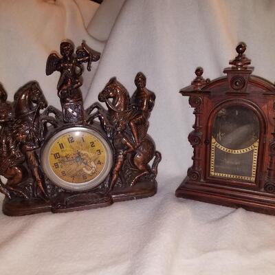 Antique Clock & Clock Case