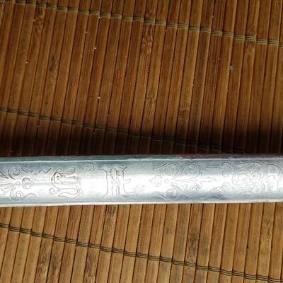 Antique Sword & Lacquered Walking Stick
