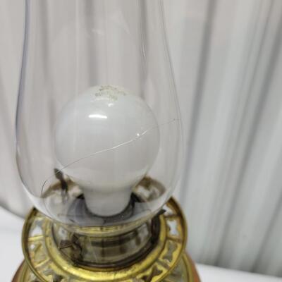 Vintage Electric Brass Lamp