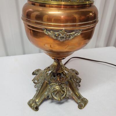 Vintage Electric Brass Lamp