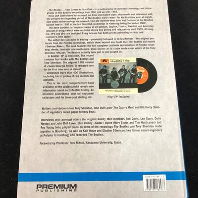 The Beatles From Cavern to Star-Club Book with Bonus EP Record