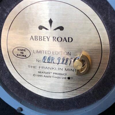 Abbey Road Limited Edition Numbered Franklin Mint Music Dome