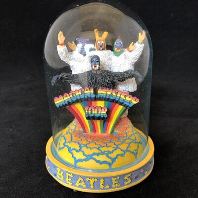 Magical Mystery Tour Beatles Limited Edition Franklin Mint Music Dome
