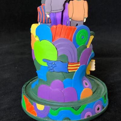 The Beatles Yellow Submarine Limited Edition Franklin Mint Music Dome