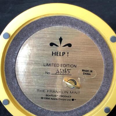 Help! Beatles Limited Edition Franklin Mint Music Dome