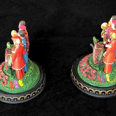 Pair of Beatles Sergeant Pepper Lonely Hearts Club Band Music Dome