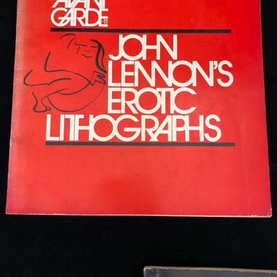 Lot of 3 Avant Garde John Lennon's Erotic Lithographs Wedded Bliss
