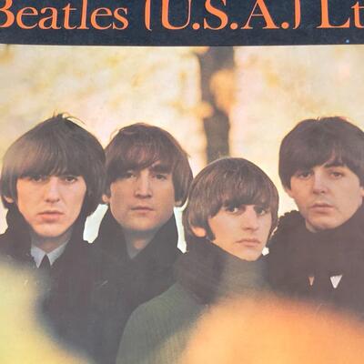 1965 Original Beatles U.S.A. Ltd World Tour Program Book