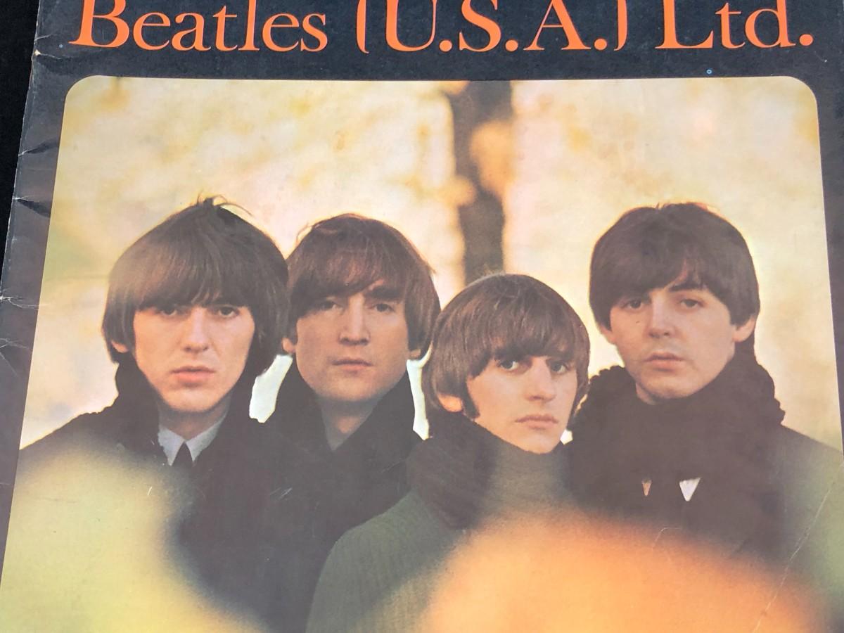 1965 Original Beatles U.S.A. Ltd World Tour Program Book