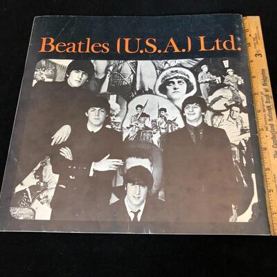 1965 Original Beatles U.S.A. Ltd World Tour Program Book