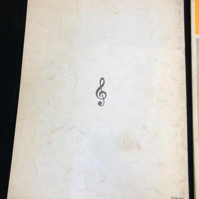 Pair of 1963 1964 Beatles Music Book of Songs