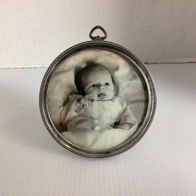 B - 246 Antique Sterling Silver Picture Frame
