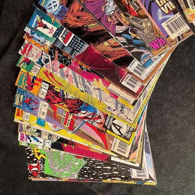 Lot 392  Spider-Man and Venom Comic Books