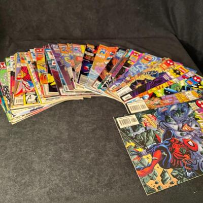 Lot 392  Spider-Man and Venom Comic Books