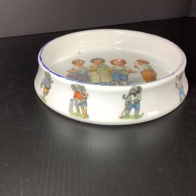 B - 272. Vintage ( 1920â€™s )  Bavaria Germany Child/Baby Ceramic Porridge Bowl