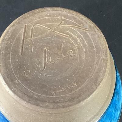 B - 275. HAK Ceramic Bowl, Danish Pottery NILS KAHLER Signed