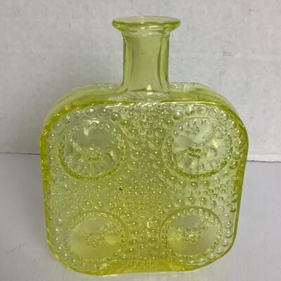 B - 301. Vintage Yellow GRAPPONIA Bottle by Nanny Still 1968