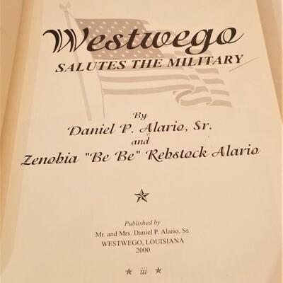 Lot #191  Westwego Salutes the Military - out of print book