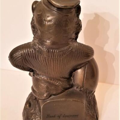 Lot #193  Vintage LSU Metal Bank