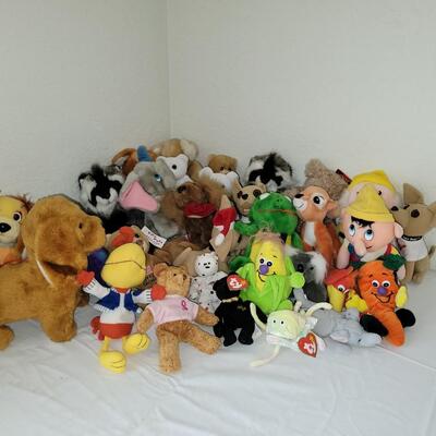 Bundle Stuffed Animals and Beanie Babies