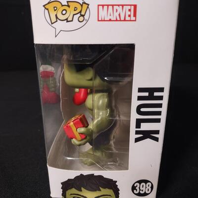 Lot 9: Funko Pop Hulk, Thor & Iron Man