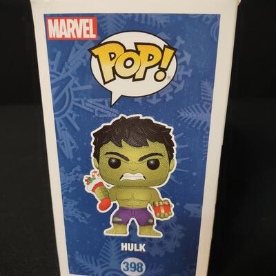 Lot 9: Funko Pop Hulk, Thor & Iron Man