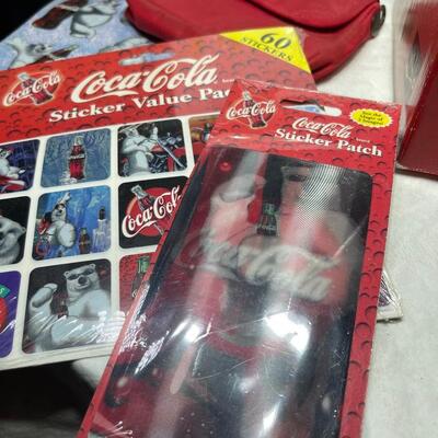 Coca-Cola Clock and Extras