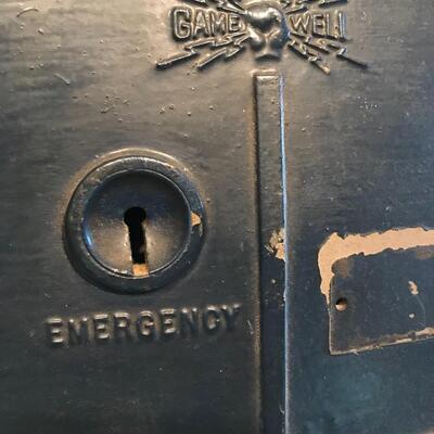 Lot 23: Vintage Police Emergency Call Box Cast Iron