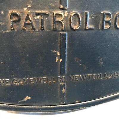 Lot 23: Vintage Police Emergency Call Box Cast Iron