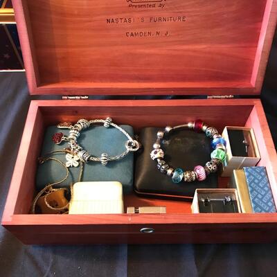 Lot 50: Large Jewelry Lot Movado Watches, Seiko, Cuff Links & More