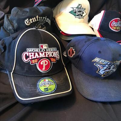 Lot 53: Huge Collection of Baseball Hats