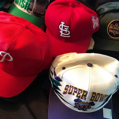 Lot 53: Huge Collection of Baseball Hats