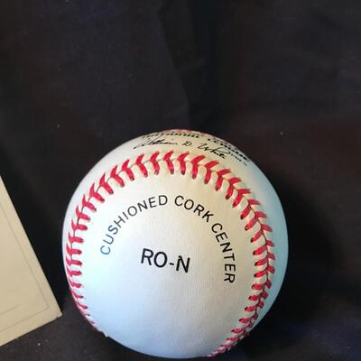 Lot 56: Sandy Koufax Don Drysdale Dodgers Autographed Baseball COA
