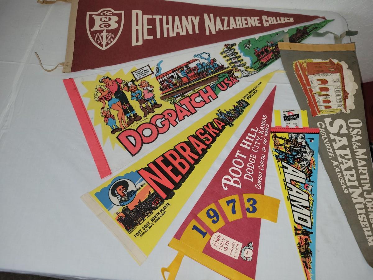 Vintage Pennant Flags