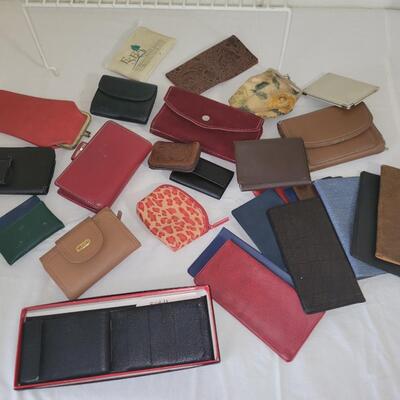 Lot of Coin Purses, Wallets, Card Holders