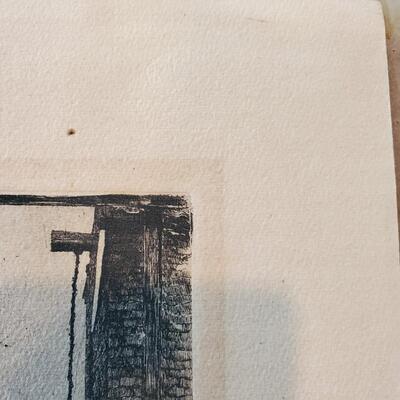 Whistler Etching,  James McNeill Whistler etching