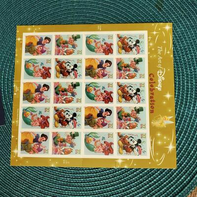 Walt Disney Special Stamps, Snow White and Mickey and more