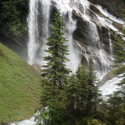 Canadian Rockies Majestic Water Fall.