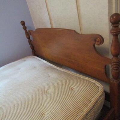 Solid Wood Bed Frame- Approx 58