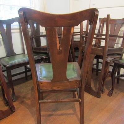 Vintage Solid Wood Chairs
