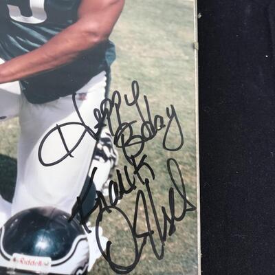 Lot 82: Donovan McNabb Philadelphia Eagles Collectibles Autograph Bobblehead Figures