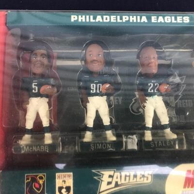 Lot 82: Donovan McNabb Philadelphia Eagles Collectibles Autograph Bobblehead Figures