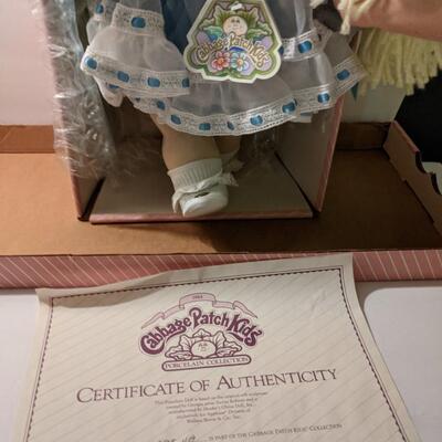 All Three New in original box 1984 Cabbage Patch Kids Applause Porcelain Dolls